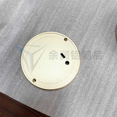 鋁外殼噴砂金色陽(yáng)*氧化